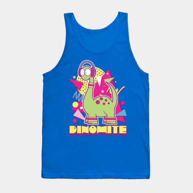 Dinomite! Tank Top by Kappacino Creations